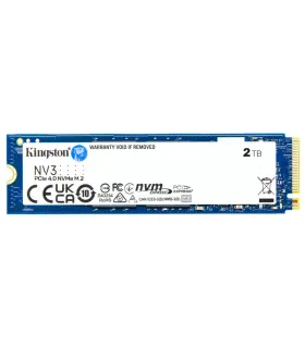 Kingston NV3 Disco Duro Solido SSD M2 2280 2TB PCIe 4.0 NVMe 3D NAND
