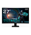 GIGABYTE GS27QCA 27" Monitor Curvo para Gaming QHD - 2560 x 1440, 180Hz, 1ms, 250 cd/m², FreeSync, HDR Ready, HDMI 2.0, DisplayP