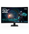 GIGABYTE GS32QCA 31.5" Monitor Curvo para Gaming QHD - 2560 x 1440, 180Hz, 1ms, 250 cd/m², FreeSync, HDR Ready, HDMI 2.0, Displa