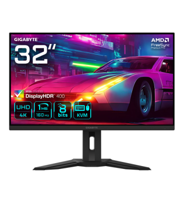 GIGABYTE M32UP 31.5" Monitor de juego UHD - 3840 x 2160, 160 Hz, 1 ms, 350 cd/m², AMD FreeSync Premium Pro, DisplayHDR 400, HDMI