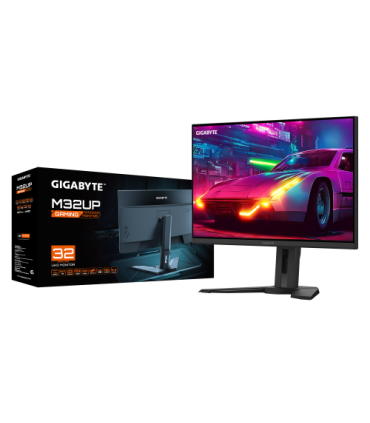 GIGABYTE M32UP 31.5" Monitor de juego UHD - 3840 x 2160, 160 Hz, 1 ms, 350 cd/m², AMD FreeSync Premium Pro, DisplayHDR 400, HDMI