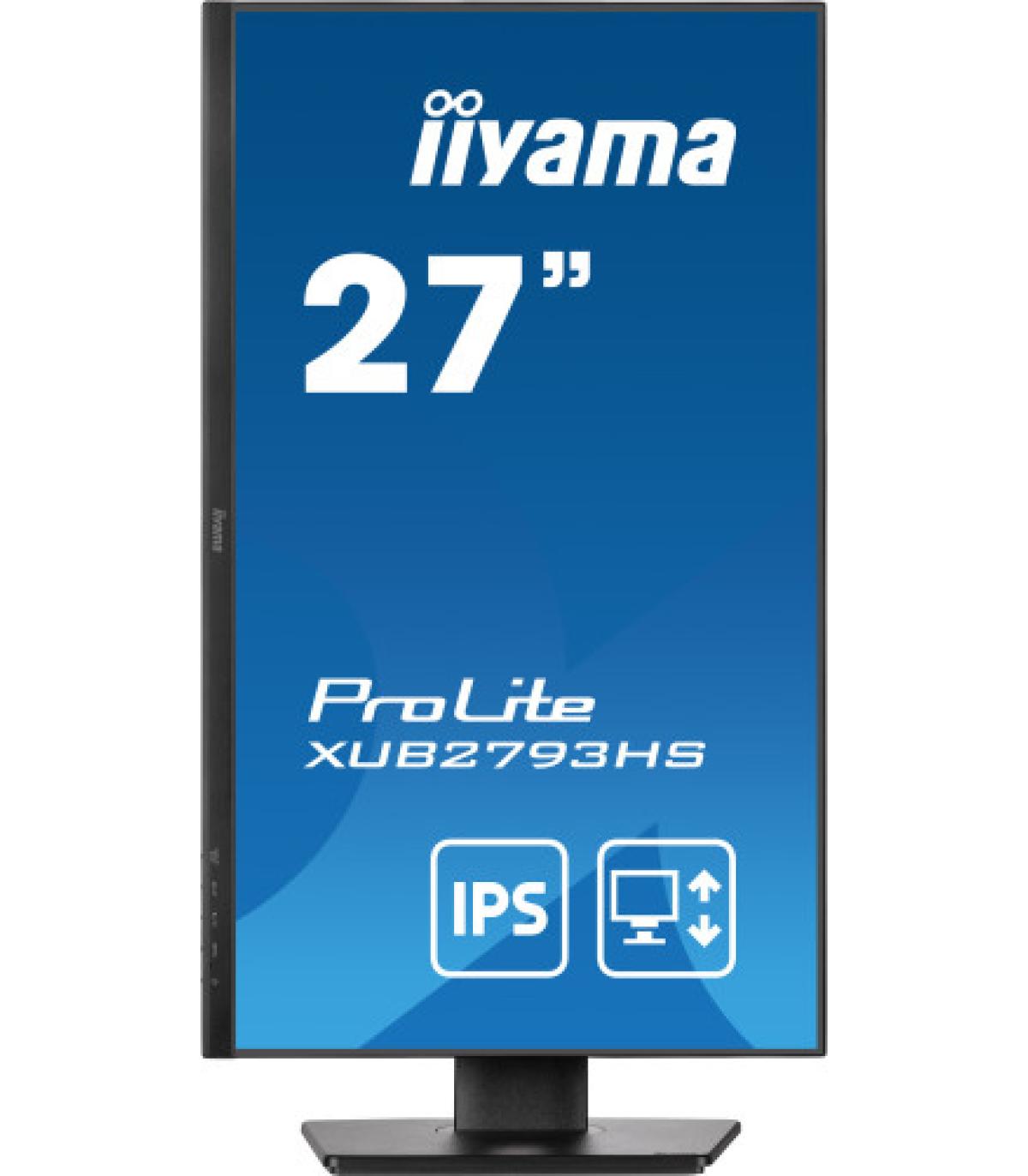 IIYAMA MONITOR IPS FULL HD 27", SOPORTE AJUSTABLE, 100 HZS, HDMI