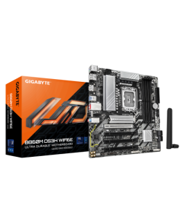 GIGABYTE B860M DS3H WIFI6E Placa base - CPUs Intel Core Ultra, VRM de 5+1+2+1 fases, hasta 9066MHz DDR5, 1xPCIe 5.0 + 1xPCIe 4.0