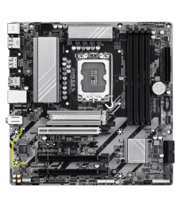GIGABYTE B860M DS3H Placa base - CPUs Intel Core Ultra, VRM de 5+1+2+1 fases, hasta 9066MHz DDR5, 1xPCIe 5.0 + 1xPCIe 4.0 M.2..