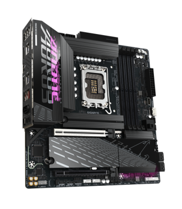 GIGABYTE B860M AORUS ELITE WIFI6E Placa base - CPUs Intel Core Ultra, VRM de 12+1+2+1 fases, hasta 9200MHz DDR5, 1xPCIe 5.0 + 2x