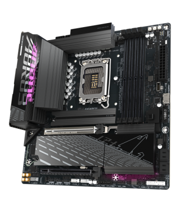 GIGABYTE B860M AORUS ELITE WIFI6E Placa base - CPUs Intel Core Ultra, VRM de 12+1+2+1 fases, hasta 9200MHz DDR5, 1xPCIe 5.0 + 2x