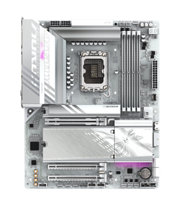 GIGABYTE B860 AORUS ELITE WIFI7 ICE Placa base - CPUs Intel Core Ultra, VRM de 14+1+2+1 fases, hasta 9200MHz DDR5, 1xPCIe 5.0 ..