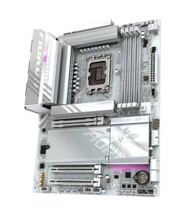 GIGABYTE B860 AORUS ELITE WIFI7 ICE Placa base - CPUs Intel Core Ultra, VRM de 14+1+2+1 fases, hasta 9200MHz DDR5, 1xPCIe 5.0 ..