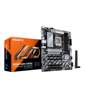 GIGABYTE B860 DS3H WIFI6E Placa base - CPUs Intel Core Ultra, VRM de 8+1+2+2 fases, hasta 9066MHz DDR5, 1xPCIe 5.0 + 1xPCIe 4.0.