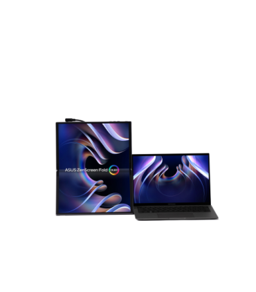 ASUS ZenScreen Fold OLED MQ17QH pantalla para PC 43,9 cm (17.3") 2560 x 1920 Pixeles Quad HD Plata