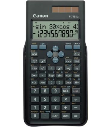 Canon F-715SG Calculadora Cientifica con Pantalla LCD 2 Lineas 16 Digitos - Calculo Interno de hasta 16 Digitos - 250 Funciones.