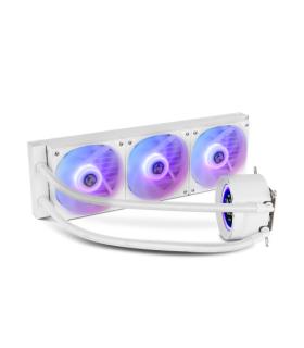 NOX X-360 LCD Procesador Refrigerador de aire 12 cm Blanco 1 pieza(s