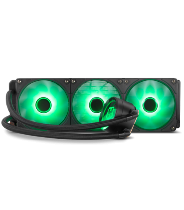 NOX NXHUMMERM360ARGB sistema de refrigeración para ordenador Procesador Sistema de refrigeración líquida todo en uno 12 cm Negro