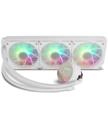 NOX NXHUMMERM360ARGBW sistema de refrigeración para ordenador Procesador Sistema de refrigeración líquida todo en uno 12 cm Blan