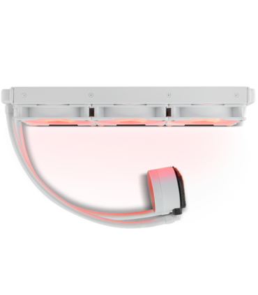 NOX NXHUMMERM360ARGBW sistema de refrigeración para ordenador Procesador Sistema de refrigeración líquida todo en uno 12 cm Blan