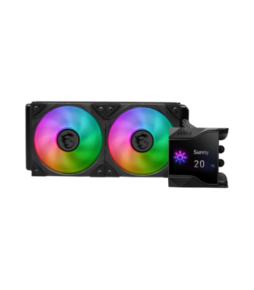 MSI MPG CORELIQUID D240 sistema de refrigeración para ordenador Procesador Kit de refrigeración líquida Negro 1 pieza(s