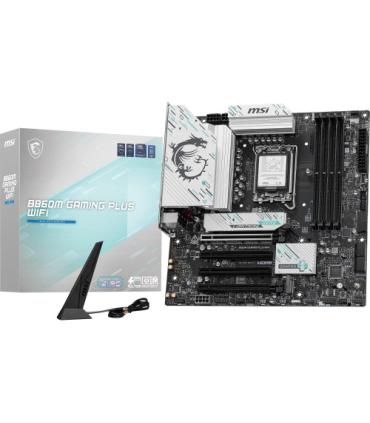 PLACA MSI B860M GAMING PLUS WIFI,INTEL,1851,B860,4DDR5,USB 10GBPS,WIFI,MATX