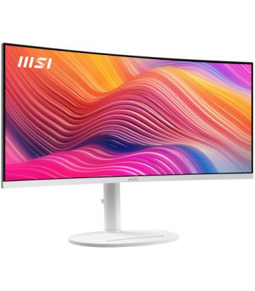 MSI Modern MD342CQPW pantalla para PC 86,4 cm (34") 3440 x 1440 Pixeles UltraWide Quad HD Blanco