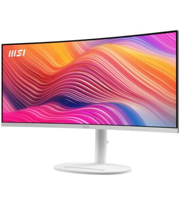 MSI Modern MD342CQPW pantalla para PC 86,4 cm (34") 3440 x 1440 Pixeles UltraWide Quad HD Blanco
