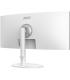 MSI Modern MD342CQPW pantalla para PC 86,4 cm (34") 3440 x 1440 Pixeles UltraWide Quad HD Blanco