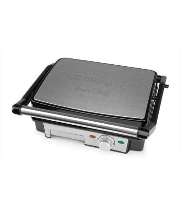 Orbegozo 4570 Grill Multifuncional - Cocina sin Aceite con Potencia de 2200W - Superficie Antiadherente y Placas Abatibles 180º.