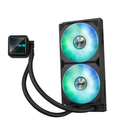 ASUS Prime LC 240 ARGB Carcasa del ordenador Sistema de refrigeración líquida todo en uno 12 cm Negro