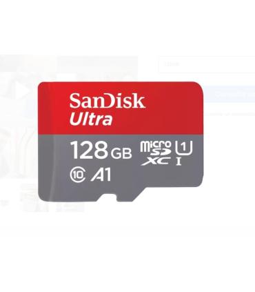 Sandisk Ultra Tarjeta Micro SDXC 128GB UHS-I A1 Clase 10 con Adaptador