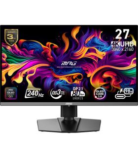 MSI MPG 272URX QD-OLED pantalla para PC 67,3 cm (26.5") 3840 x 2160 Pixeles 4K Ultra HD Negro