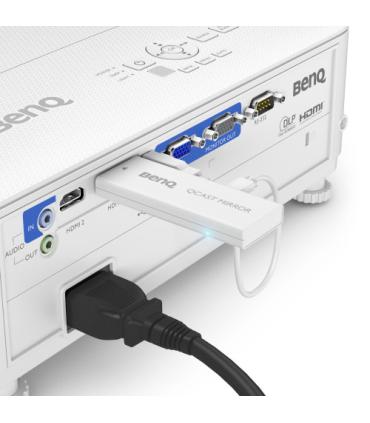 Benq MU613 videoproyector 4000 lúmenes ANSI DLP WUXGA (1920x1200) Proyector para escritorio Blanco