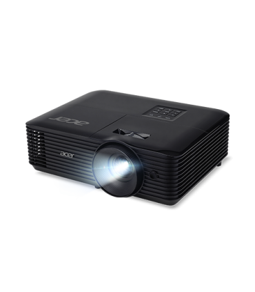 Acer Essential X119H videoproyector Proyector de alcance estándar 4800 lúmenes ANSI DLP SVGA (800x600) 3D Negro