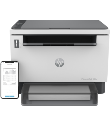 HP LaserJet Impresora multifunción Tank 1604w, Blanco y negro, Impresora para Empresas, Impresión, copia, escáner, Escanear a co