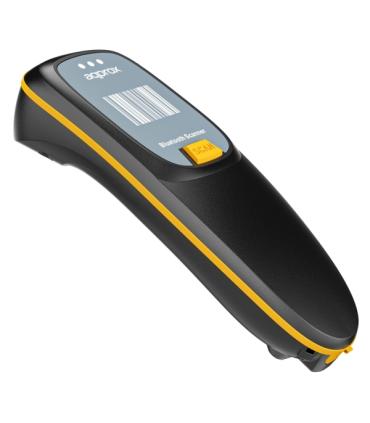 Approx Lector de Codigos de Barras 2D Inalambrico - Formato de Bolsillo - Indicador LED, Beeper y Vibracion - Velocidad de Escan