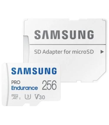 Samsung Pro Endurance Tarjeta Micro SDXC 256GB UHS-I V30 Clase 10 con Adaptador