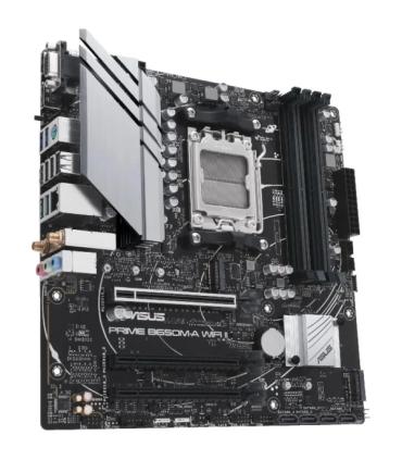 Asus Prime B650M-A WIFI II Placa Base AM5 Wi-Fi 6, M.2 PCIe 5.0, Realtek 2.5Gb Ethernet, Puertos USB 3.2 Gen 2, USB 3.2 Gen 1 Ty