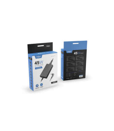 NOX NXPWR45NB adaptador e inversor de corriente Interior 45 W Negro