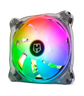 NOX X140-FAN Carcasa del ordenador Ventilador 14 cm Translúcido 1 pieza(s