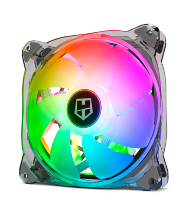 NOX X140-FAN Carcasa del ordenador Ventilador 14 cm Translúcido 1 pieza(s