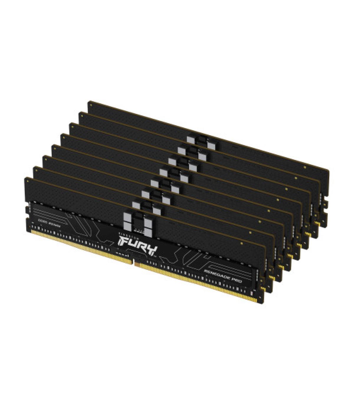 Kingston Technology FURY Renegade Pro módulo de memoria 256 GB 8 x 32 GB DDR5 6400 MHz ECC