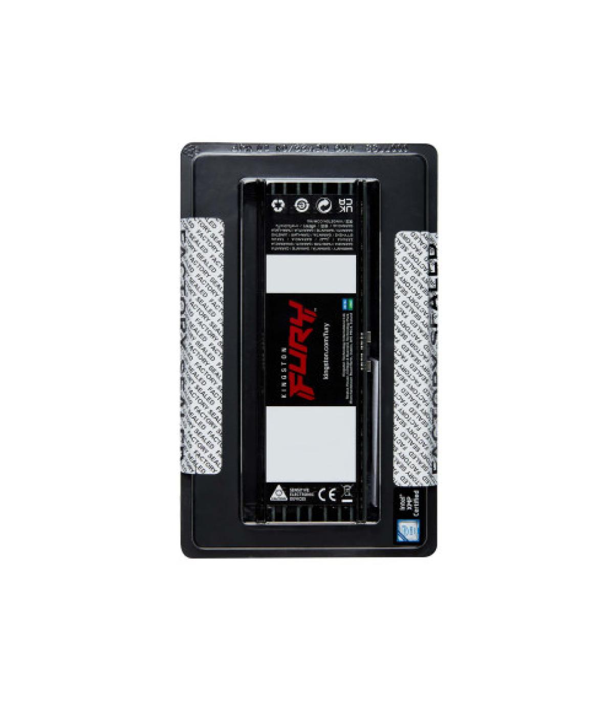 Kingston Technology FURY Renegade Pro módulo de memoria 256 GB 8 x 32 GB DDR5 6400 MHz ECC