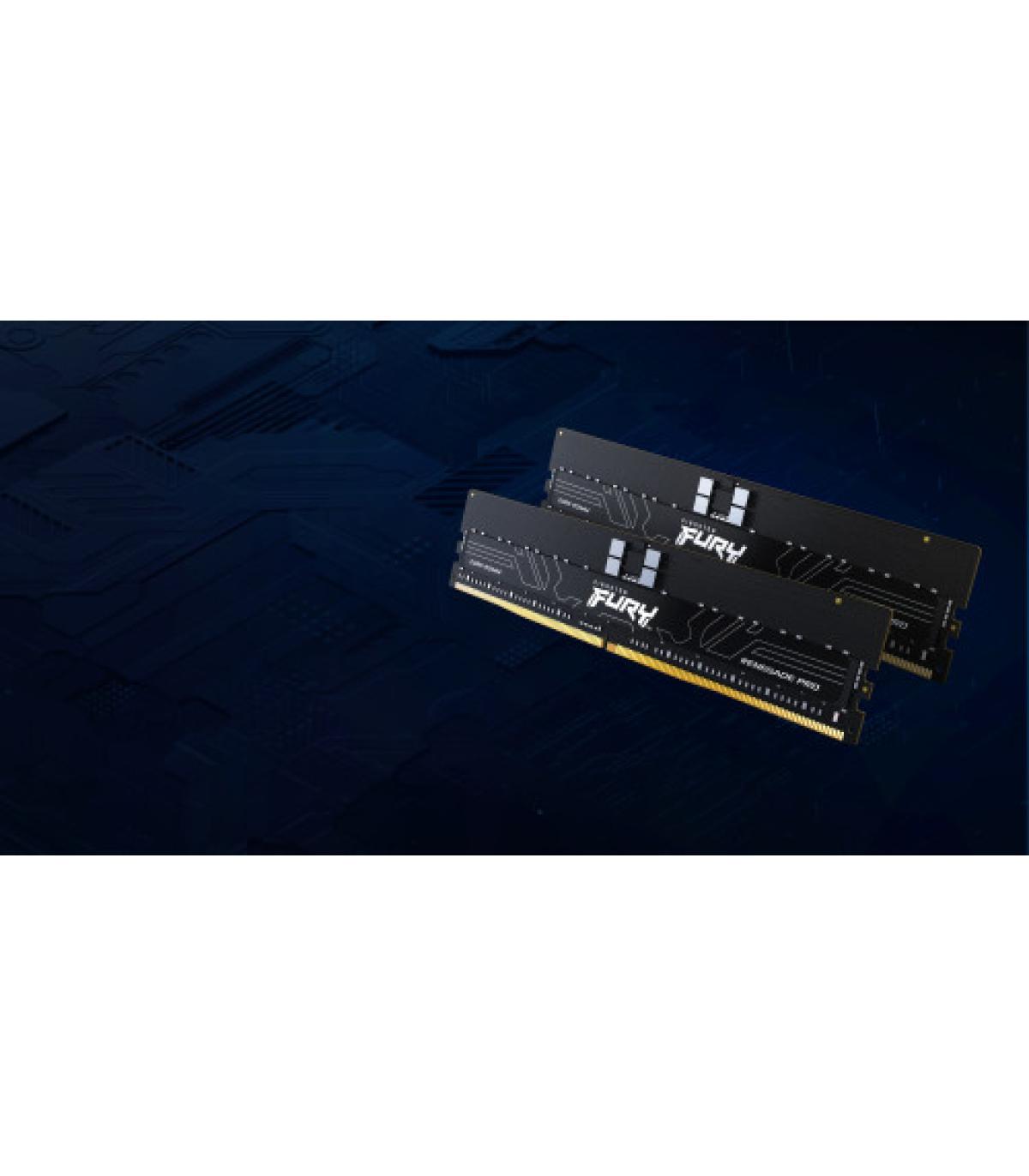 Kingston Technology FURY Renegade Pro módulo de memoria 256 GB 8 x 32 GB DDR5 4800 MHz ECC