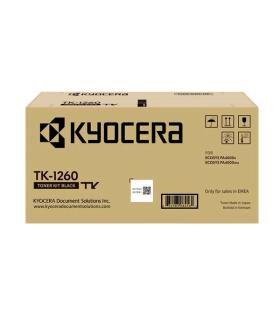 Kyocera TK1260 Negro Cartucho de Toner Original - 1T0C150NL0