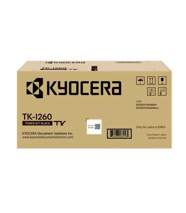 Kyocera TK1260 Negro Cartucho de Toner Original - 1T0C150NL0