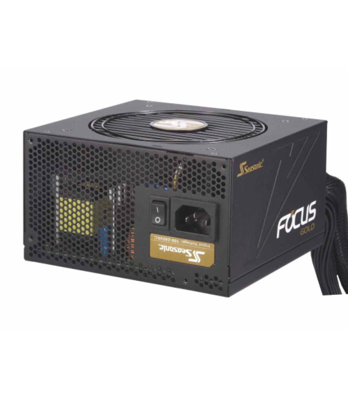 Seasonic Focus Gold 650 unidad de fuente de alimentación 650 W 20+4 pin ATX ATX Negro