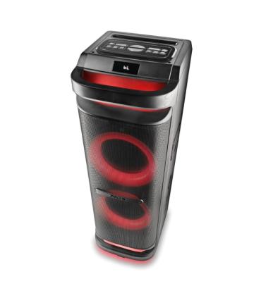 NGS Wild Space 3 Altavoz DJ 4000W Bluetooth 5.3 con Woofer 10" - USB y AUX - Iluminacion LED - Mando a Distancia - Color Negro