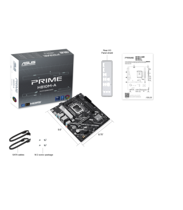 ASUS PRIME H810M-A-CSM Intel H810 LGA 1851 (Socket V1) micro ATX
