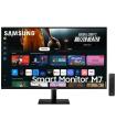 Samsung Smart Monitor M7 32" LED 4K UltraHD HDR WiFi, Bluetooth - Respuesta 4ms - Mando a Distancia - Altavoces Incorporados - 1
