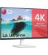 LG UltraFine Monitor LED 27" IPS UltraHD 4K HDR10 - Respuesta 5ms - Angulo de Vision 178º - 16:9 - HDMI, DisplayPort - VESA 100x