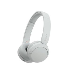 Sony WH-CH520 Auriculares Bluetooth 5.2 con Microfono Integrado - Diadema Ajustable - Conectividad Multipunto - Auriculares Gira