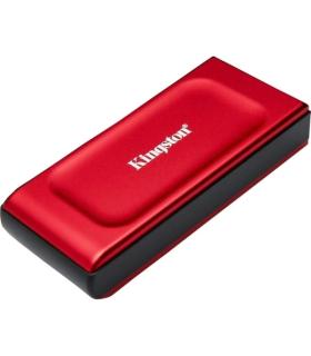 Kingston XS1000 Disco Duro Solido Portatil SSD 1TB USB 3.2 - Color Rojo