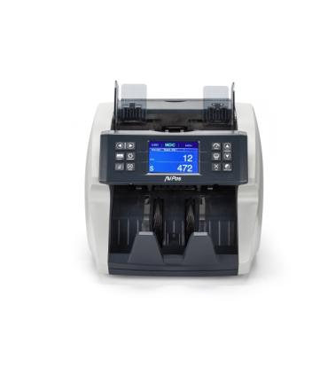 AVPos Contador/Detector de Billetes AVP-DTC180 - Cuenta Cantidad de Billetes, Valor Subtotal y Valor Total - 1200 Billetes min..